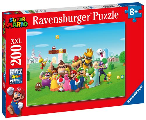 Acheter Puzzle 200 pièces XXL Ravensburger Les aventures de Super Mario État correct - 16,00 € Puzzle 200 pièces XXL Ravensburger Les aventures de Super Mario État correct - Ravensburger reconditionné disponible sur Fnac