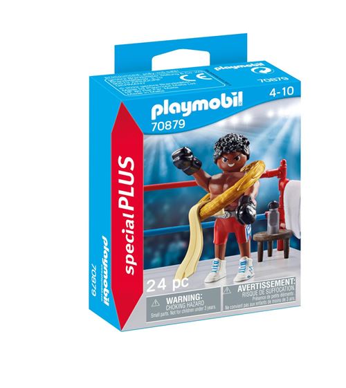 Playmobil 70879 Champion de boxe État correct - Playmobil reconditionné disponible sur Fnac