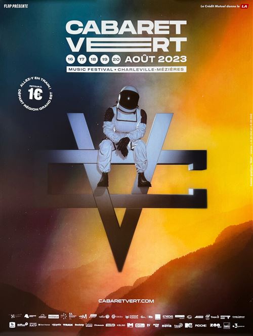 Acheter Affiche - Cabaret Vert - Festival 2023 - 60x80cm État correct - 10,99 € Affiche - Cabaret Vert - Festival 2023 - 60x80cm État correct - N/A reconditionné disponible sur Fnac