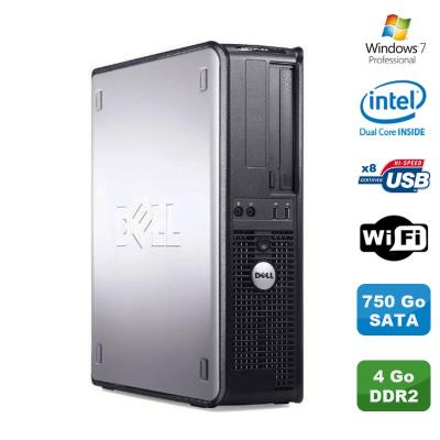 Acheter Pc dell optiplex 360 dt intel dual core e5200 2.5ghz 4go ddr2 wifi 750go w7 pro État correct - 159,00 € Pc dell optiplex 360 dt intel dual core e5200 2.5ghz 4go ddr2 wifi 750go w7 pro État correct - Dell reconditionné disponible sur Fnac