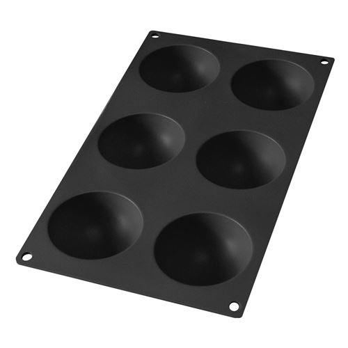 Moule demi sphères gourmet noir - Lékué - Noir - Silicone État correct - Lékué reconditionné disponible sur Fnac