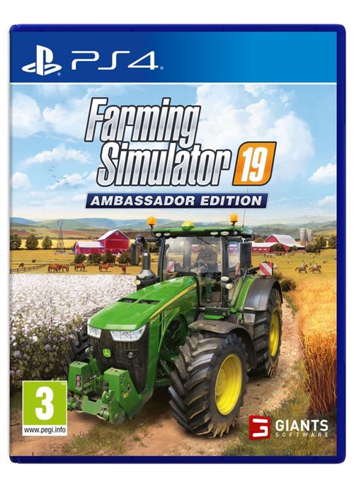 Acheter Farming Simulator 19 Ambassador Edition PS4 État correct - 57,76 € Farming Simulator 19 Ambassador Edition PS4 État correct - Koch Media reconditionné disponible sur Fnac