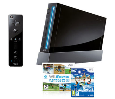 Acheter Console Wii noire Nintendo + Wii Sports et Wii Sports Resort Edition Limitée État correct - 176,00 € Console Wii noire Nintendo + Wii Sports et Wii Sports Resort Edition Limitée État correct - Nintendo reconditionné disponible sur Fnac