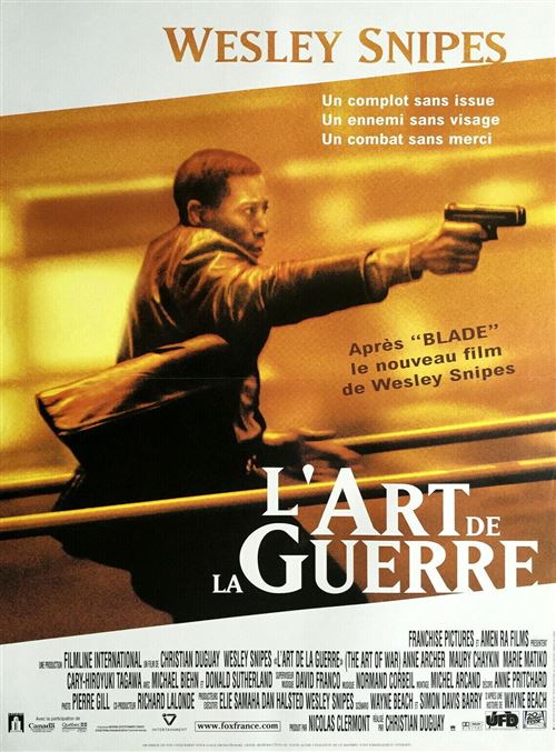 L'art de la Guerre - Wesley Snipes - 116x158cm - Affiche de cinéma originale pliée État correct - N/A reconditionné disponible sur Fnac