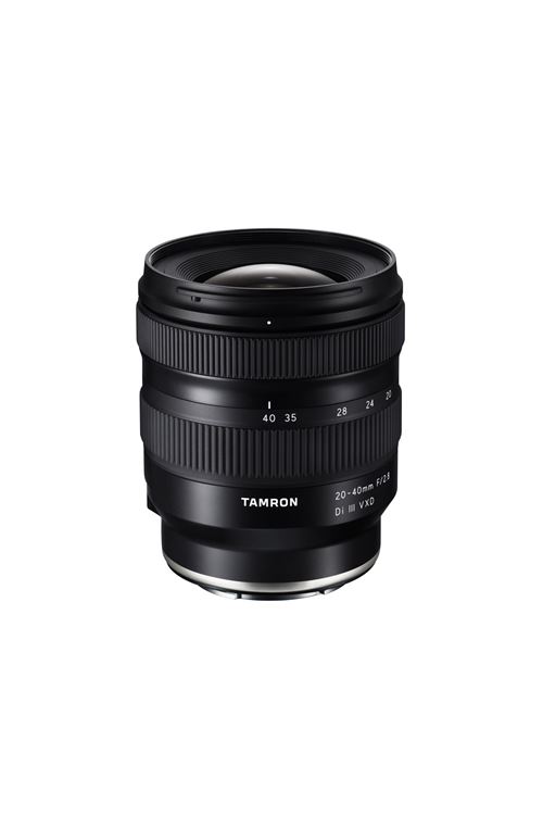 Objectif hybride Tamron 20-40mm f/2,8 Di III VXD noir pour Sony FE État correct - Tamron reconditionné disponible sur Fnac
