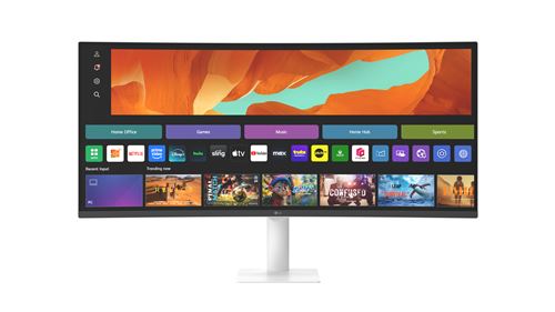 Ecran PC LG 34U601SA-W 34"" incurvé UWQHD Blanc État correct - LG reconditionné disponible sur Fnac