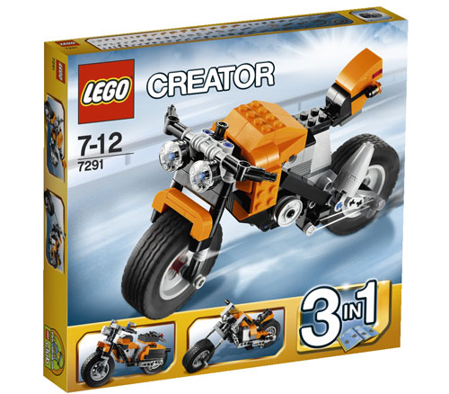 LEGO® Creator 3in1 7291 La moto État correct - Lego reconditionné disponible sur Fnac