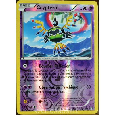 carte Pokémon 55/122 Cryptéro 90 PV - REVERSE XY - Rupture Turbo NEUF FR État correct - Pokémon reconditionné disponible sur Fnac