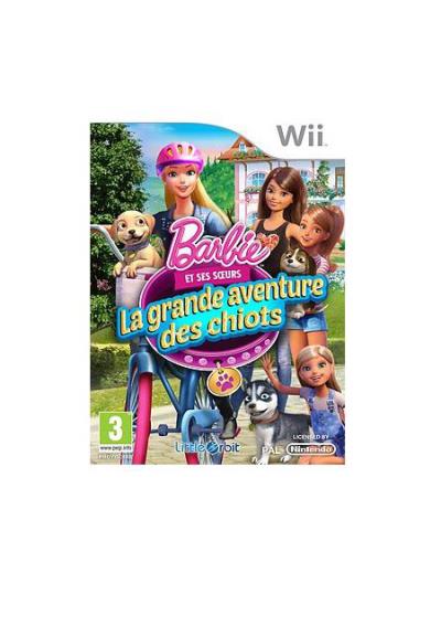 Barbie et ses Soeurs : La Grande Aventure des Chiots Wii État correct - Bandai Namco reconditionné disponible sur Fnac