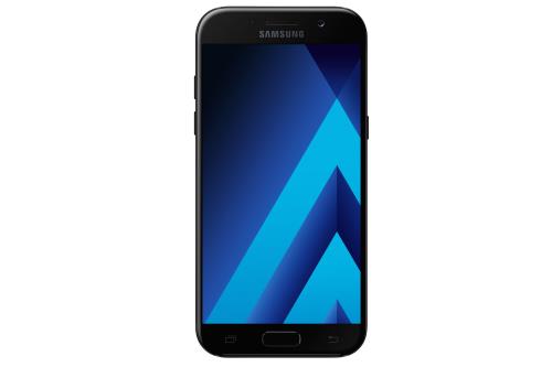 Samsung Galaxy A5 (2017) - 4G smartphone - RAM 3 Go / Mémoire interne 32 Go - microSD slot - écran OEL - 5.2"" - 1920 x 1080 pixels - rear camera 16 MP - front camera 16 MP - ciel noir État correct - Samsung reconditionné disponible sur Fnac