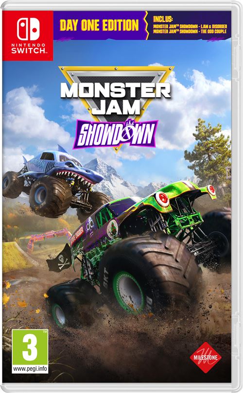Acheter Monster Jam Showdown Day One Edition Nintendo Switch État correct - 18,99 € Monster Jam Showdown Day One Edition Nintendo Switch État correct - Koch Media reconditionné disponible sur Fnac