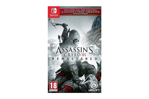 Assassin's Creed III Nintendo Switch État correct - Ubisoft reconditionné disponible sur Fnac