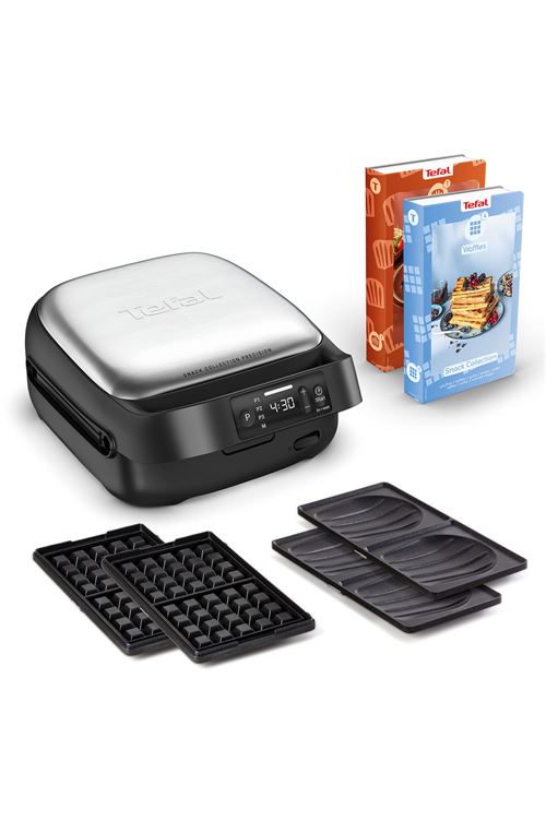 Gaufrier et croque-monsieur Tefal Snack Collection Precision SW873BF0 État correct - Tefal reconditionné disponible sur Fnac