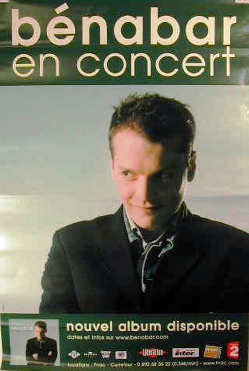 Acheter Benabar - 80x120 cm - AFFICHE / POSTER État correct - 20,99 € Benabar - 80x120 cm - AFFICHE / POSTER État correct - N/A reconditionné disponible sur Fnac