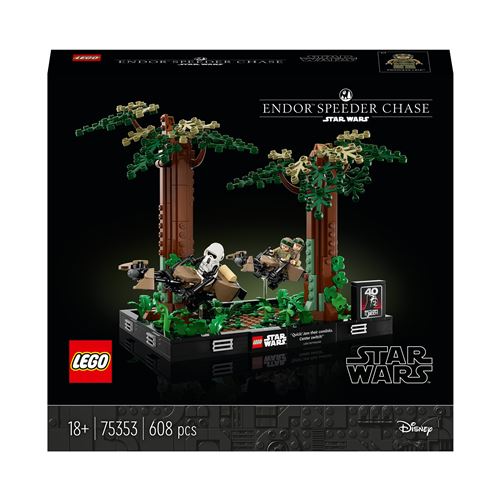Acheter LEGO® Star Wars 75353 Diorama de la course-poursuite en speeder sur Endor État correct - 106,49 € LEGO® Star Wars 75353 Diorama de la course-poursuite en speeder sur Endor État correct - LEGO Star Wars reconditionné disponible sur Fnac