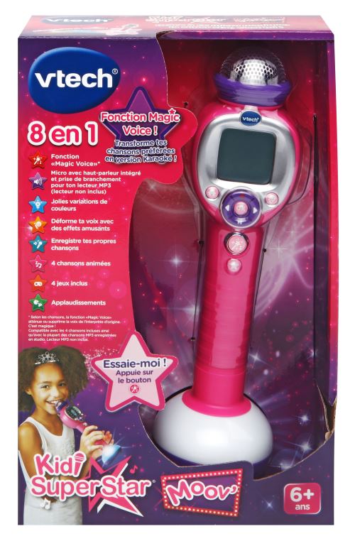 Micro interactif Kidi SuperStar Moov Vtech État correct - VTech reconditionné disponible sur Fnac