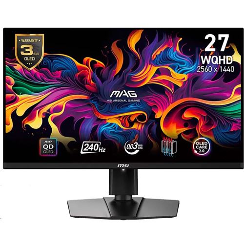 Écran ACADIA MAG 271QPX QD-OLED E2 État correct - MSI reconditionné disponible sur Fnac