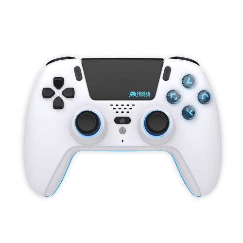Manette sans fil Freaks And Geeks Bluetooth Blanc pour PS5 État correct - N/A reconditionné disponible sur Fnac