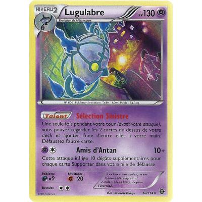 Carte Pokemon - XY11- Offensive vapeur - Lugulabre - PV 130 - 50/114 - Holo Rare - VF État correct - Asmodee reconditionné disponible sur Fnac