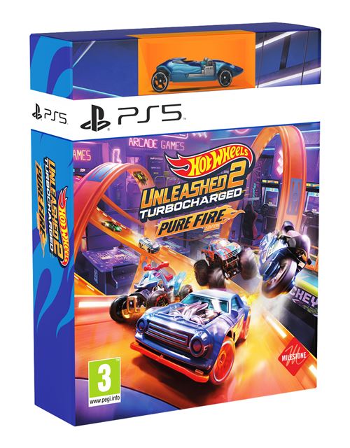 Hot Wheels Unleashed 2 Turbocharged Pure Fire Edition PS5 État correct - N/A reconditionné disponible sur Fnac