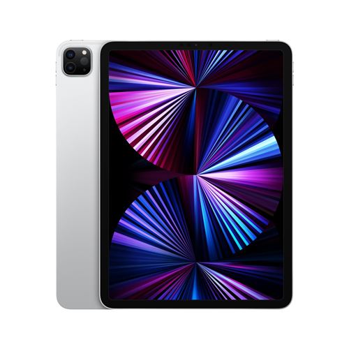 Tablette tactile iPad Pro 11"" Puce Apple M1 128 Go Wifi 3e génération Argent Mi 2021 État correct - Apple reconditionné disponible sur Fnac