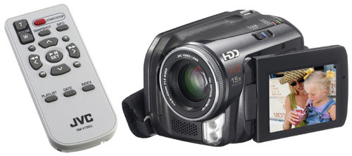 JVC Everio GZ-MG50 - Caméscope - 1.33 MP - 15x zoom optique - HDD 30 Go État correct - JVC reconditionné (offre indisponible)