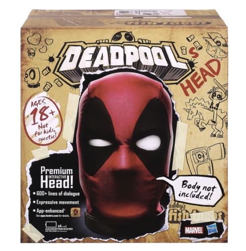 Tête de Deadpool interactive qui parle en anglais Marvel Legends Edition collector État correct - Marvel reconditionné disponible sur Fnac