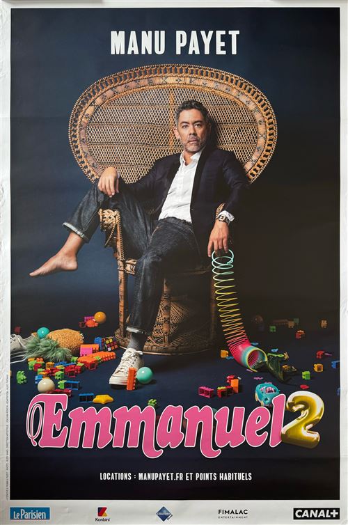 Acheter Affiche - Manu Payet - Emmanuel 2 - 78x116cm État correct - 13,99 € Affiche - Manu Payet - Emmanuel 2 - 78x116cm État correct - N/A reconditionné disponible sur Fnac