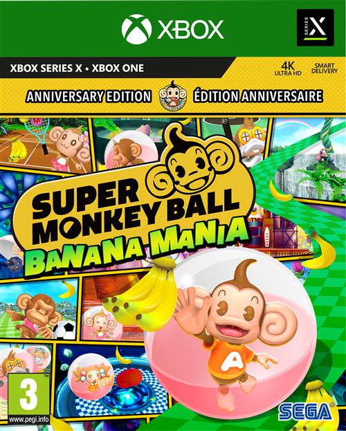 Super Monkey Ball Banana Mania Xbox Series X État correct - Koch Media reconditionné disponible sur Fnac