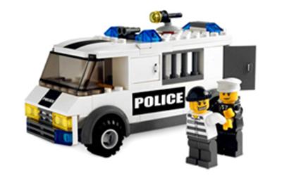 7245 Le transport des prisonniers, Lego City État correct - Lego reconditionné disponible sur Fnac
