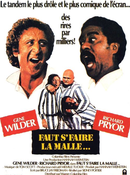 Faut se faire la malle... - 1980 - Gene Wilder - 40x60cm - Affiche Originale Exploitation État correct - N/A reconditionné disponible sur Fnac