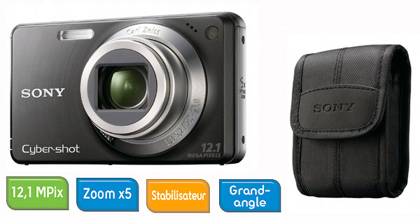 Acheter Sony Cyber-shot DSC-W275 Noir + Etui État correct - 244,17 € Sony Cyber-shot DSC-W275 Noir + Etui État correct - Sony reconditionné disponible sur Fnac