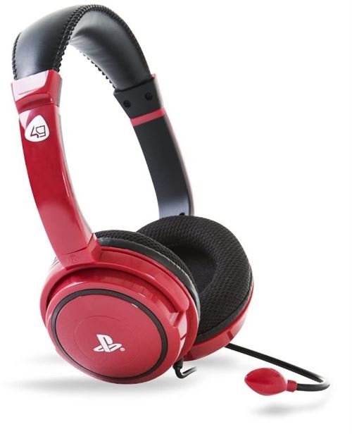 Acheter Micro-casque Gaming stéréo 4Gamers Pro 4 40 Rouge pour PS4 État correct - 34,99 € Micro-casque Gaming stéréo 4Gamers Pro 4 40 Rouge pour PS4 État correct - N/A reconditionné disponible sur Fnac