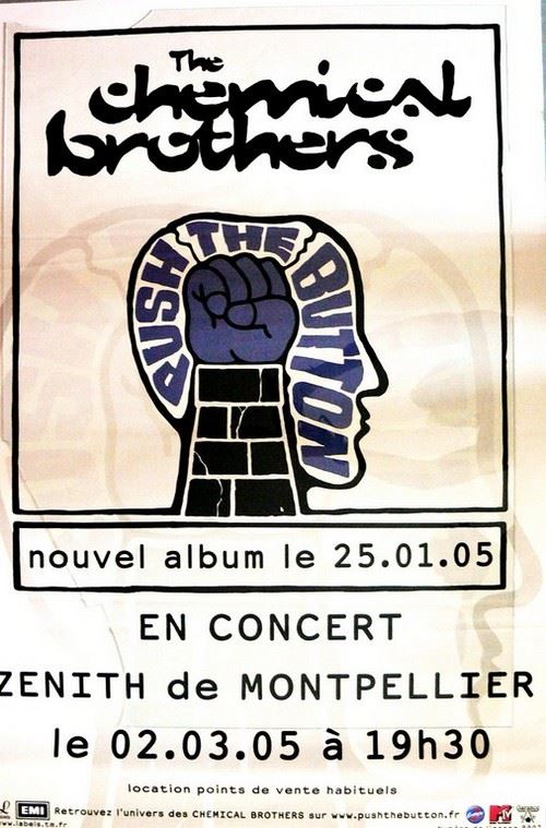 Acheter CHEMICAL BROTHERS - 78x118 cm - AFFICHE / POSTER État correct - 28,99 € CHEMICAL BROTHERS - 78x118 cm - AFFICHE / POSTER État correct - N/A reconditionné disponible sur Fnac