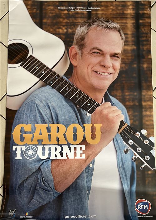 Acheter Affiche - Garou - Tourne - 2023 - 80x120cm État correct - 22,99 € Affiche - Garou - Tourne - 2023 - 80x120cm État correct - N/A reconditionné disponible sur Fnac