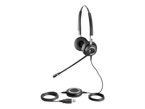 Jabra BIZ 2400 Duo USB - Micro-casque - sur-oreille - filaire État correct - Jabra reconditionné disponible sur Fnac