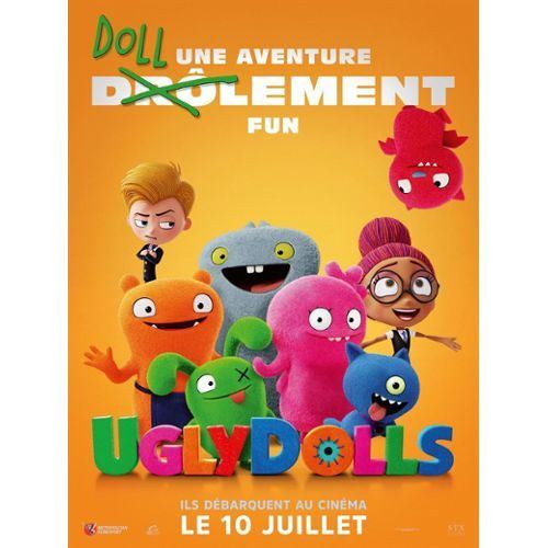 Ugly Dolls - 2019 - Kelly Asbury - Pitbull - 116x158cm - Affiche État correct - N/A reconditionné disponible sur Fnac