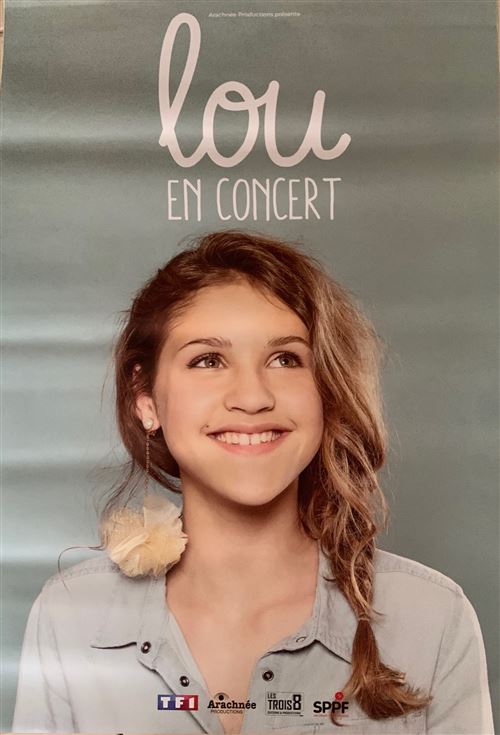 LOU - En Concert 2019 - 2020 - 70x100cm - Affiche État correct - N/A reconditionné disponible sur Fnac