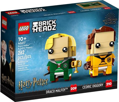 LEGO® BrickHeadz™ 40617 Harry Potter™ Draco Malefoy et Cédric Diggory État correct - N/A reconditionné disponible sur Fnac
