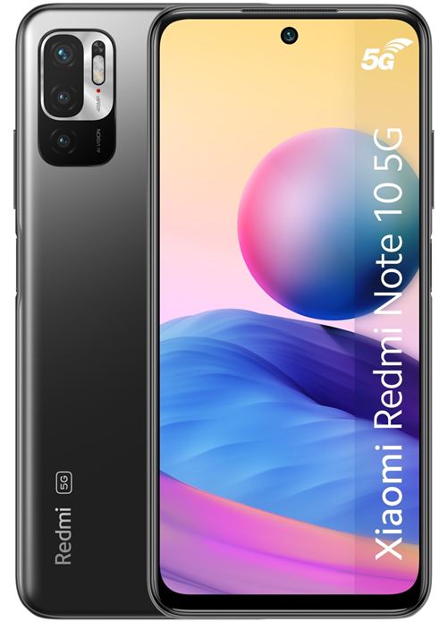 Smartphone Xiaomi Redmi Note 10 5G 6,5"" 64 Go Double SIM Gris État correct - Xiaomi reconditionné disponible sur Fnac