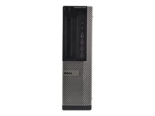 Dell OptiPlex 7010 - DT Core i3 3240 - vPro - RAM 4 Go - HDD 500 Go - graveur de DVD - HD Graphics 2500 - Gigabit Ethernet - Win 7 Pro 64 bits - moniteur : aucun État correct - Dell reconditionné disponible sur Fnac