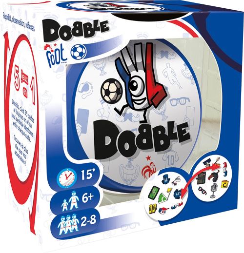 Jeu d’ambiance Asmodée Dobble Foot FFF État correct - Asmodee reconditionné disponible sur Fnac