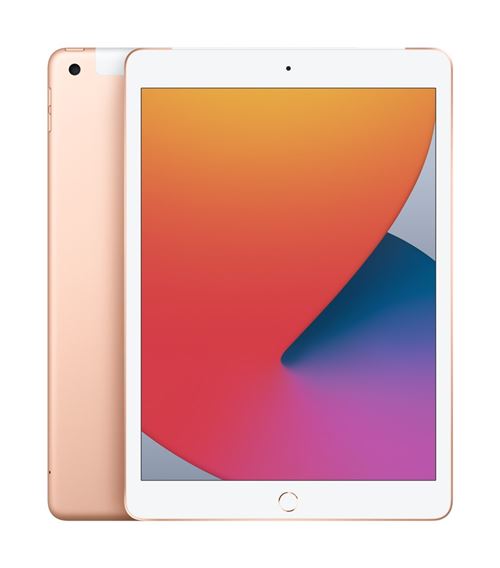 iPad 10,2'' 32 Go Or Wi-Fi Cellular 8ème génération Mi 2020 État correct - Apple reconditionné disponible sur Fnac