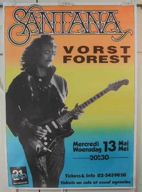 Acheter Santana - 61x86 cm - AFFICHE / POSTER État correct - 17,99 € Santana - 61x86 cm - AFFICHE / POSTER État correct - N/A reconditionné disponible sur Fnac