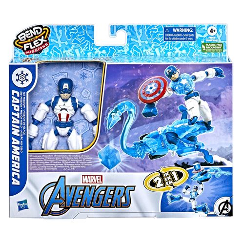 Acheter Figurine Avengers Marvel Bend and Flex Missions Captain America État correct - 33,57 € Figurine Avengers Marvel Bend and Flex Missions Captain America État correct - Avengers reconditionné disponible sur Fnac