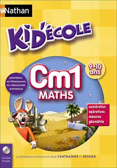 Kid'Ecole CM1 Maths État correct - Mindscape France reconditionné disponible sur Fnac