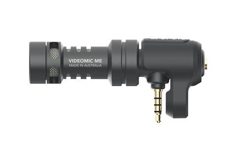 Microphone cardioide Rode VideoMic Me Noir État correct - Rode reconditionné disponible sur Fnac