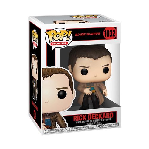 Figurine Funko Pop Movie Blade Runner Rick Deckard État correct - Funko reconditionné disponible sur Fnac