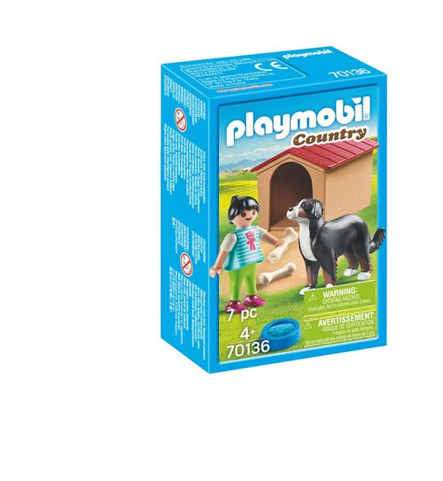 Playmobil Country 70136 Enfant avec chien État correct - Playmobil reconditionné disponible sur Fnac