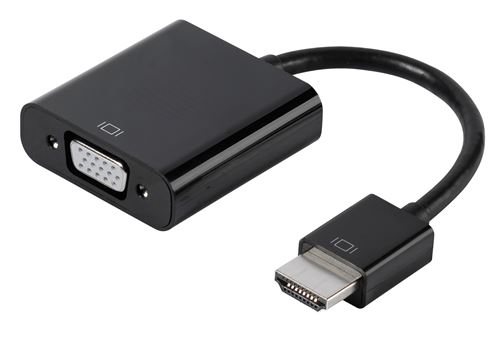 Adaptateur HDMI/VGA, M-F, 0,1 m, noir État correct - Vivanco reconditionné disponible sur Fnac